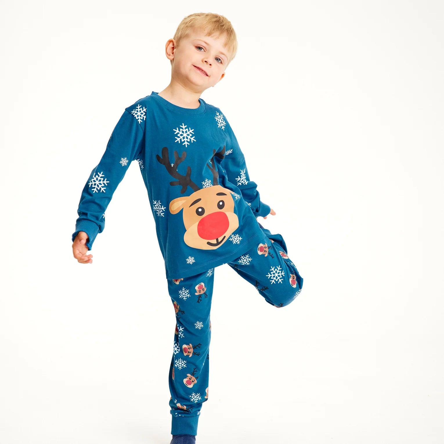 Pyjama de Noël enfant "Rudolph" coton BIO