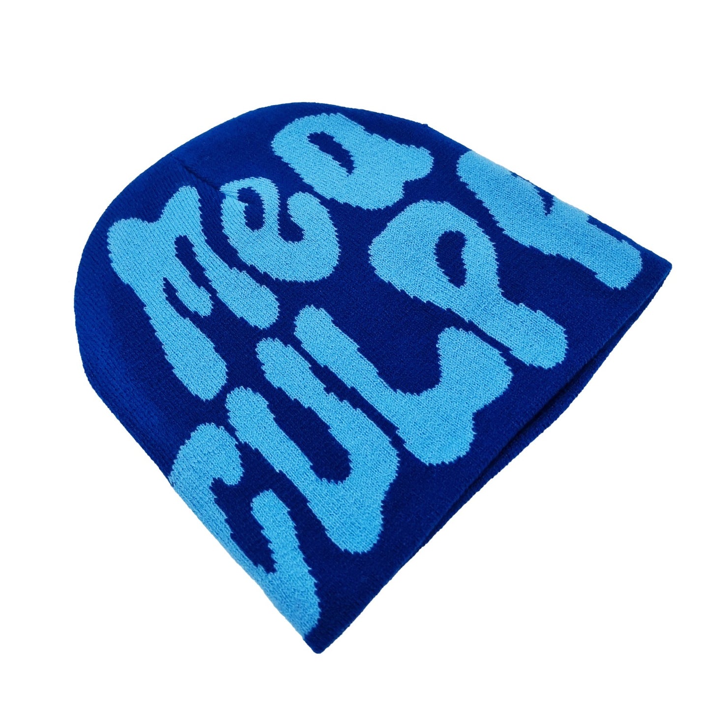 Y2K Mea Culpa beanie blue