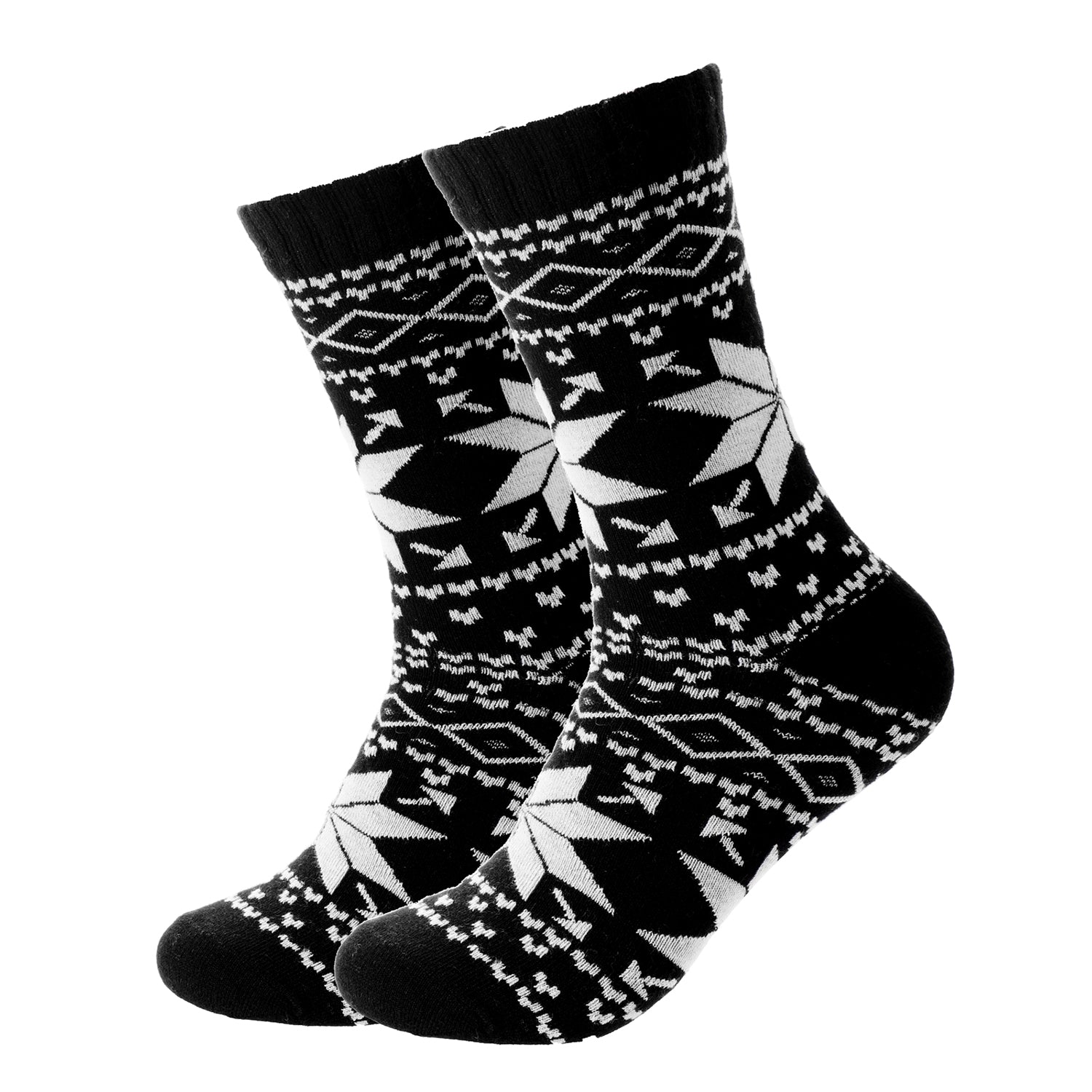 Wool socks "Norwegian symbols"