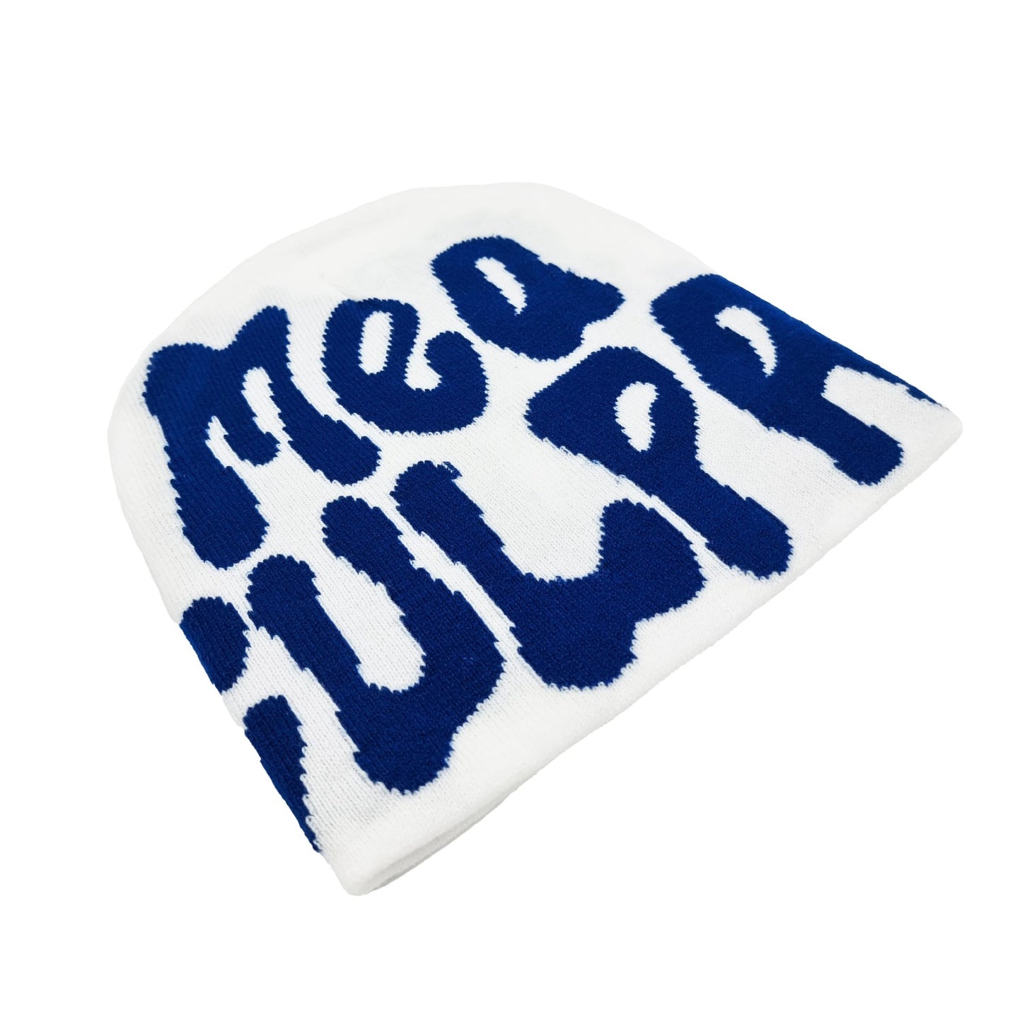 Y2K Mea Culpa hat white/blue