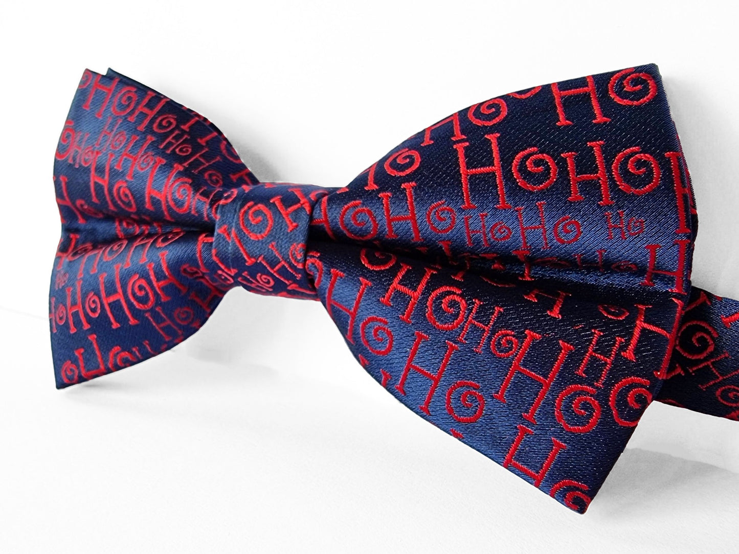 Noeud Papillon de Noël "Ho Ho Ho"