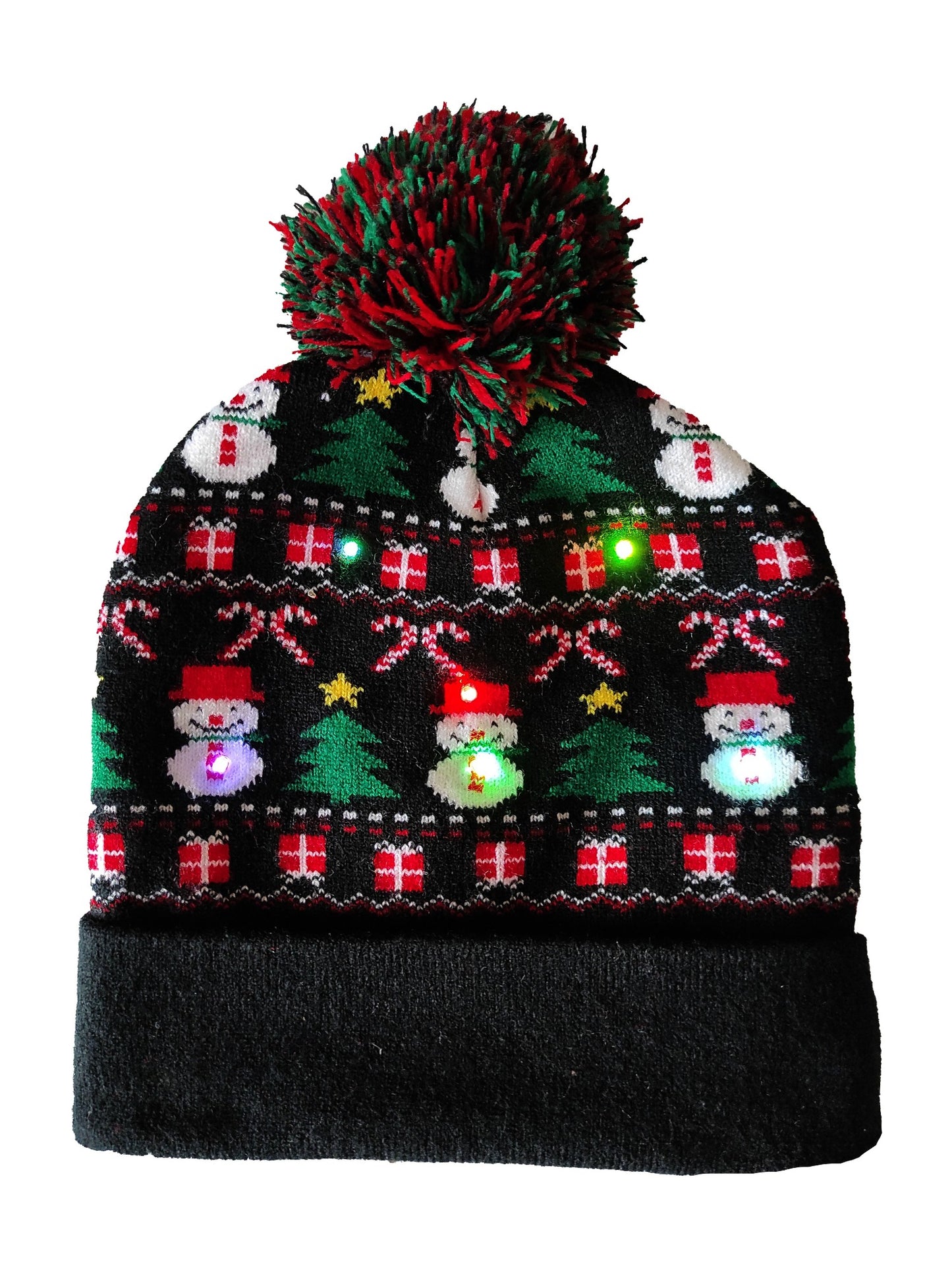 Flashing Christmas Beanie "I love Christmas"