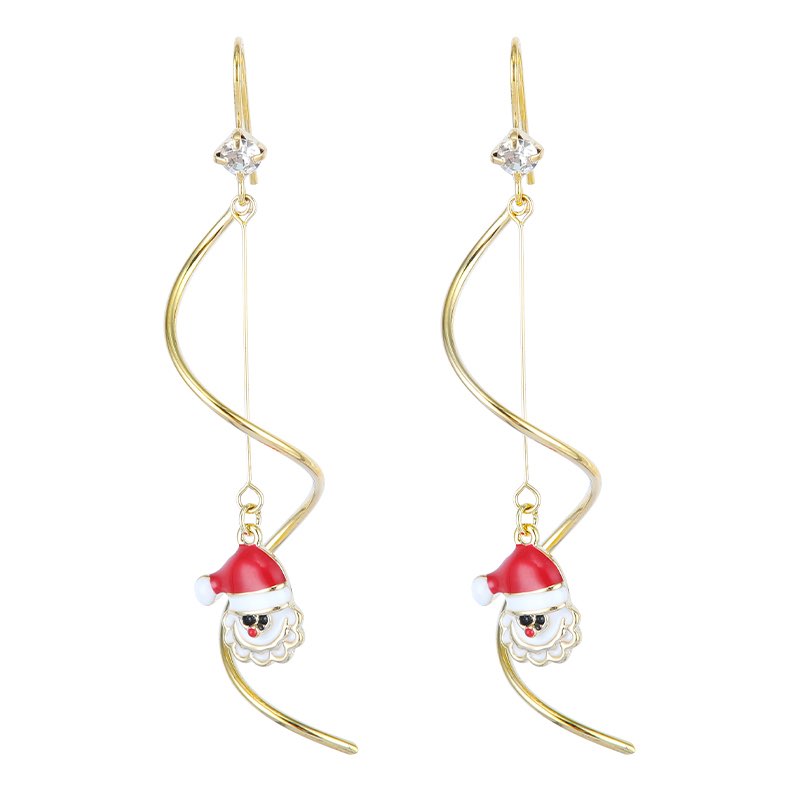 Boucles d'Oreilles "Le Père Noël"