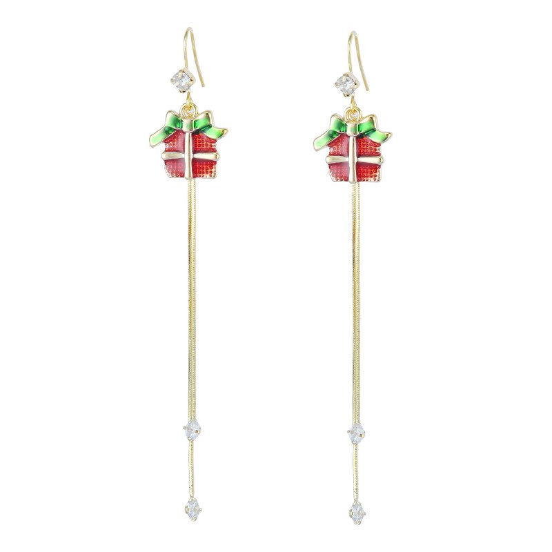 Boucles d'Oreilles "Cadeaux de Noël"