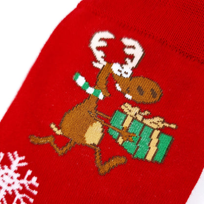 Chaussettes de Noël "Rudolph très heureux"