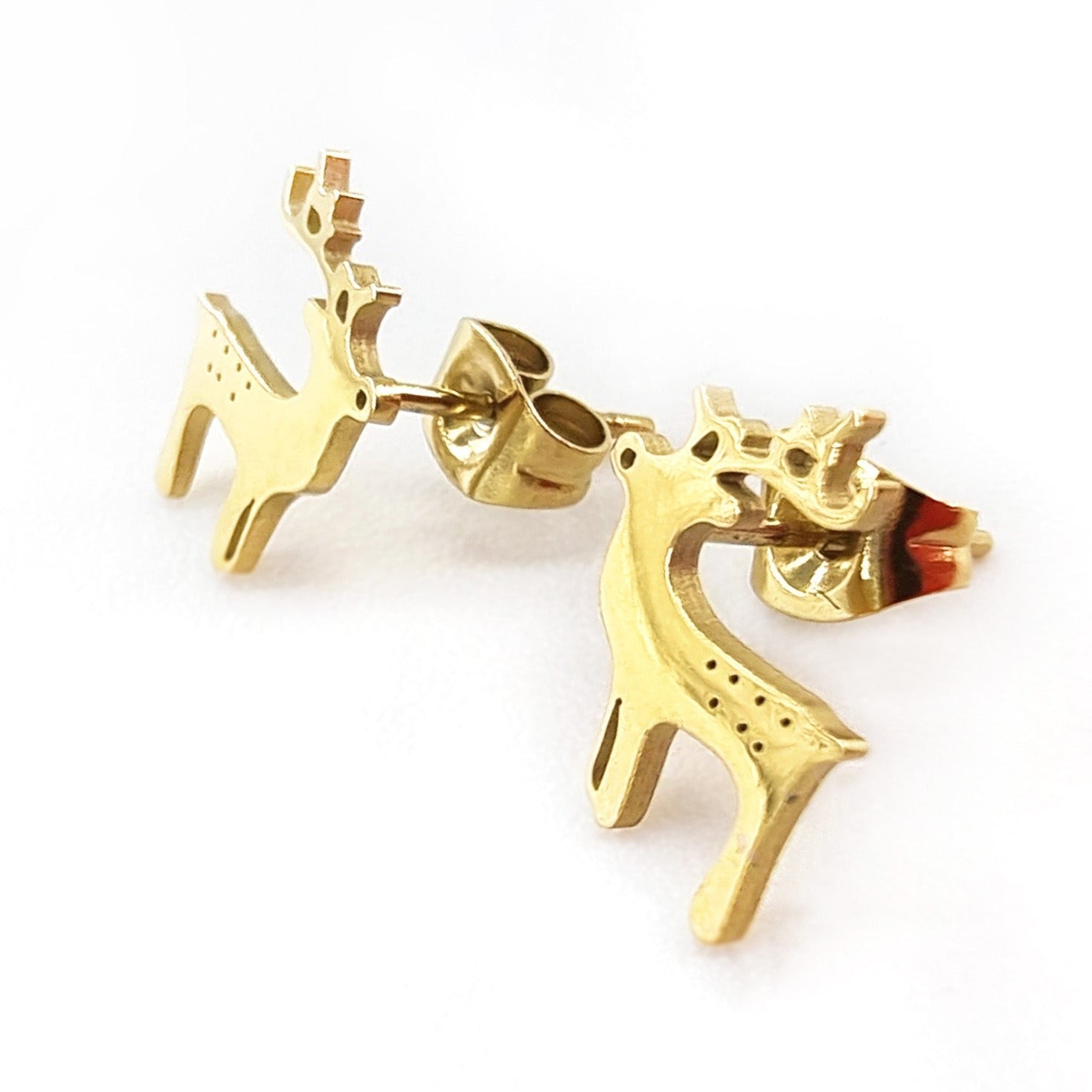 Boucles d'Oreilles clous "Rudolph"