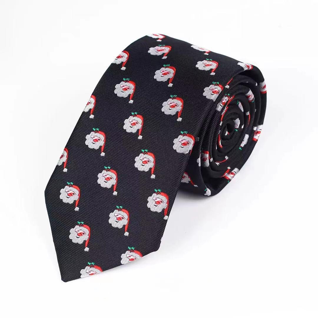 Cravate de Noël "Santa Claus"