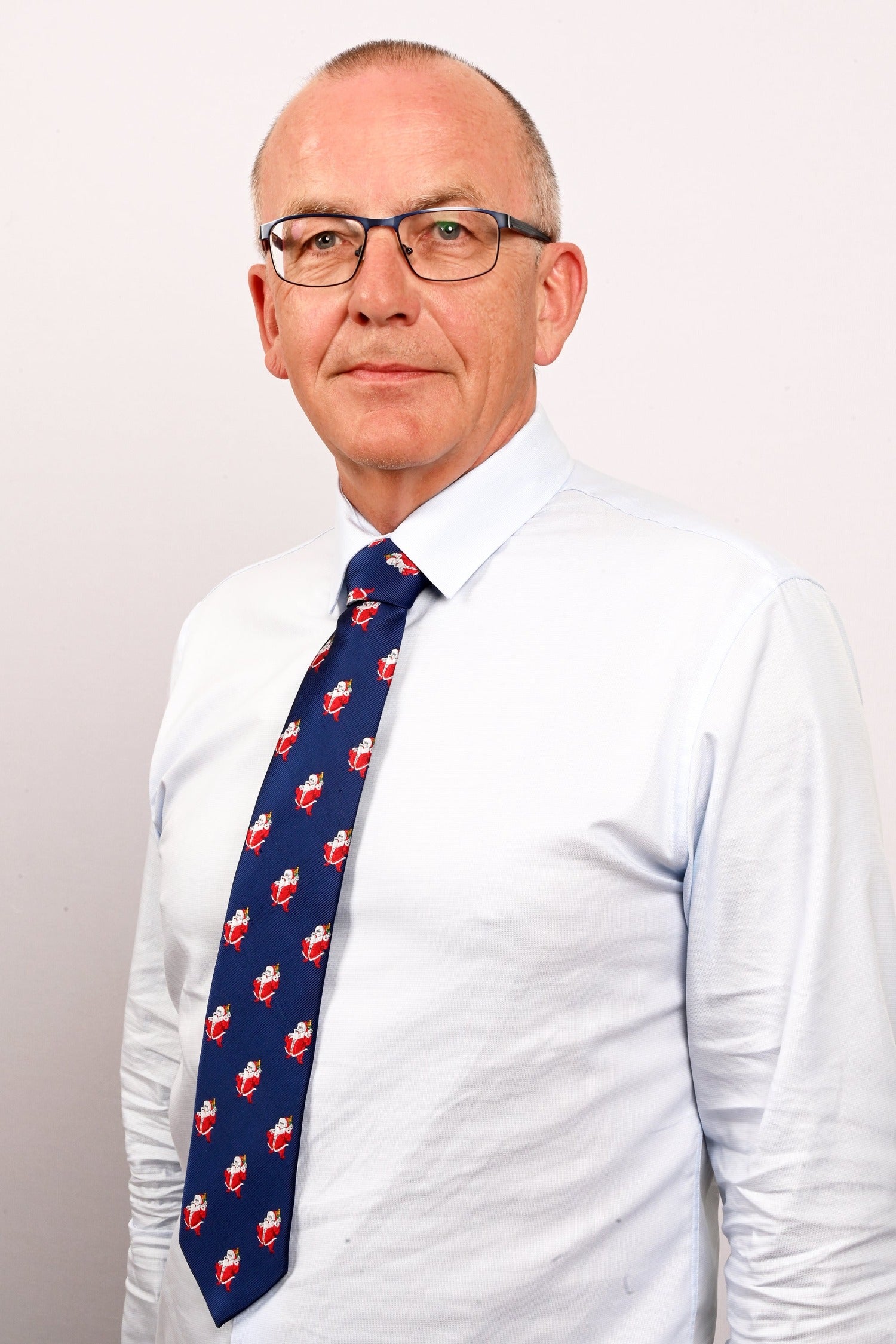 Cravate de Noël "Le Père Noël"