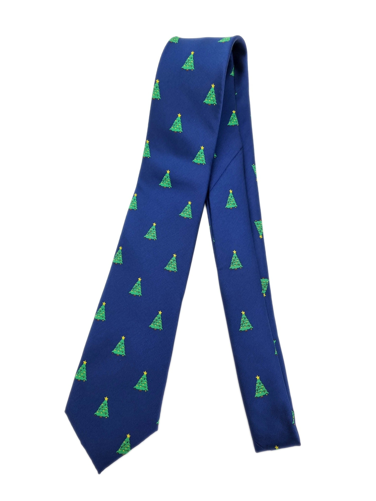 Cravate de Noël "Arbres de Noël"