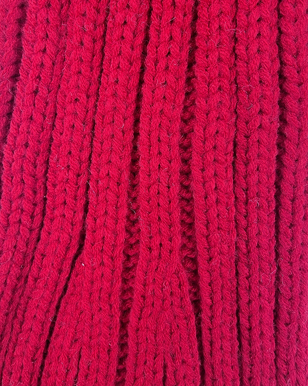 Knitted Santa Hat Classic Red & White
