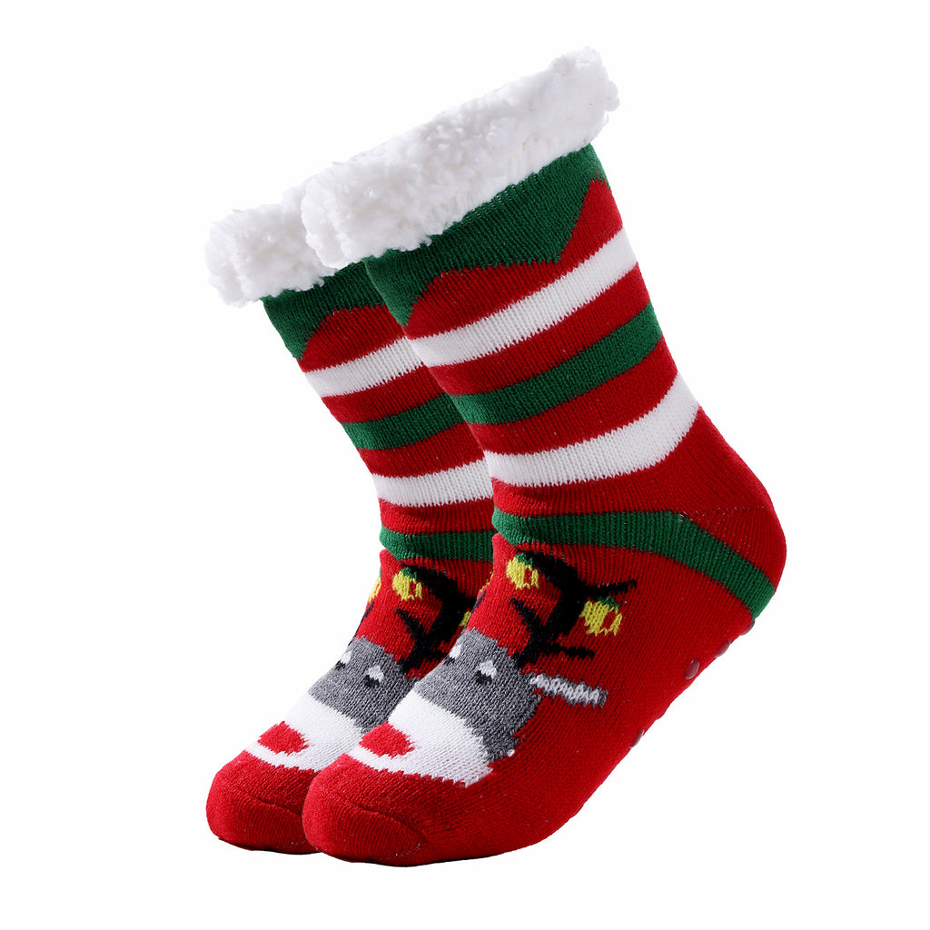 Chaussettes antidérapantes "Rudolph"