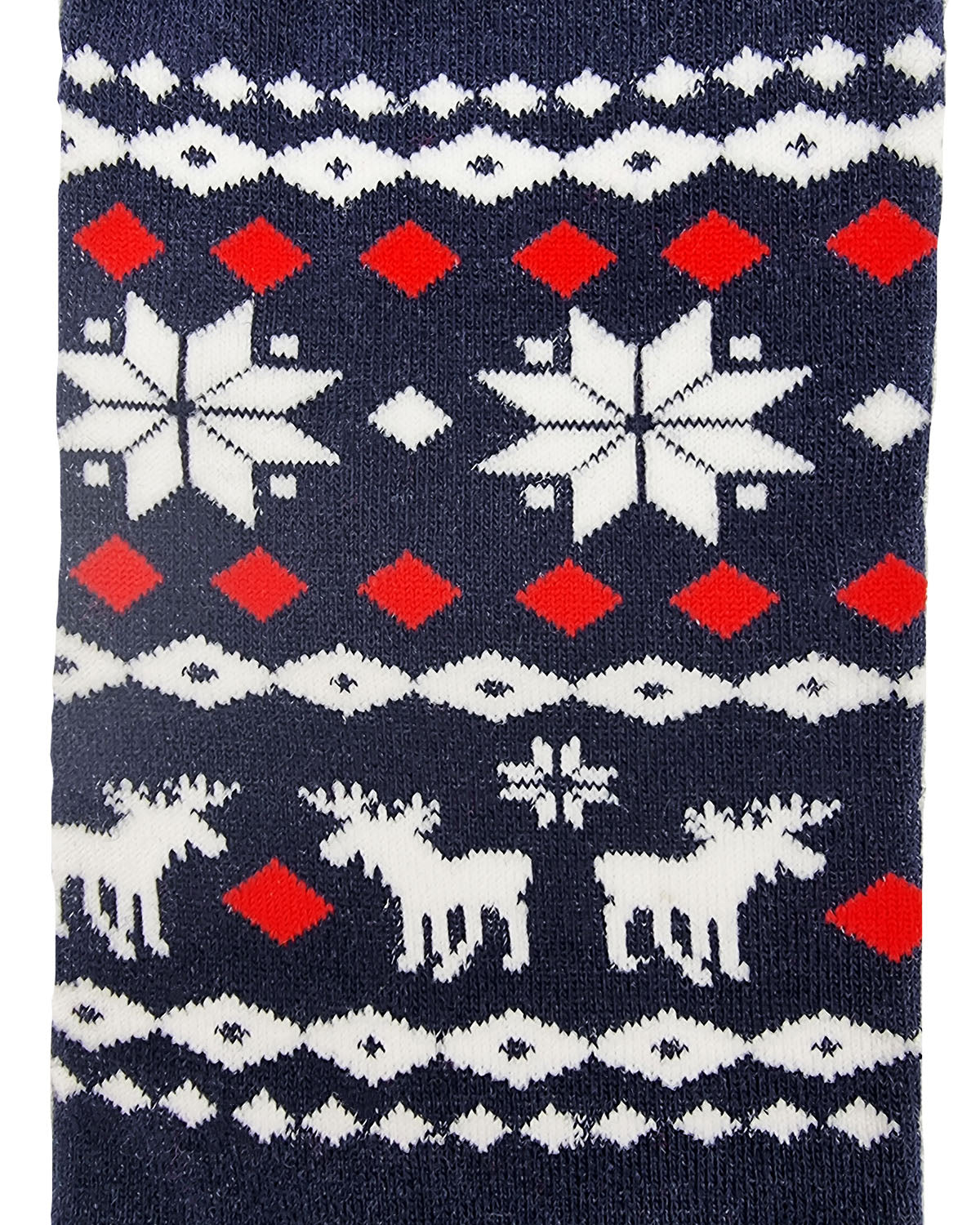 Chaussettes de Noël "Ornements, bleu"