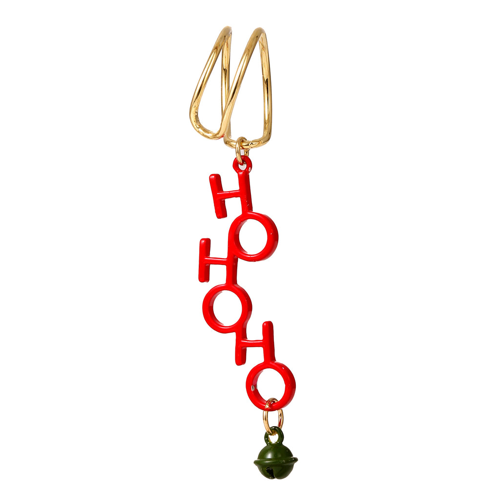 Boucles d'oreilles earcuffs "Santa"