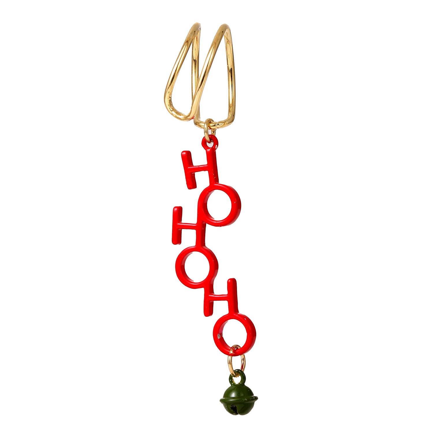 Boucles d'oreilles earcuffs "Santa"