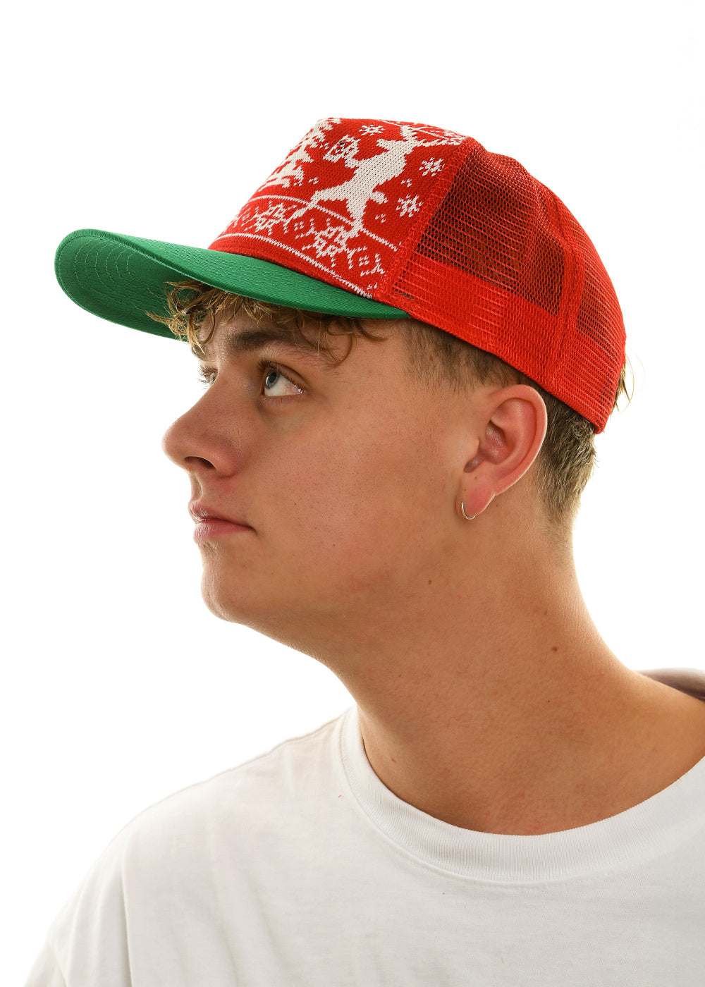 Casquette "Cheers, renne" avec lumières clignotantes