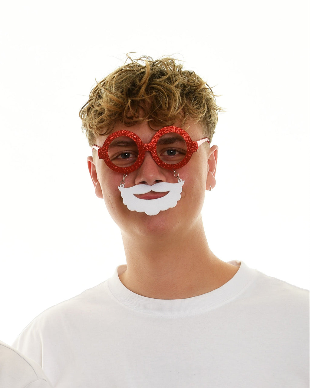 Lunettes de Noël "Barbe du Père Noël"