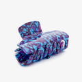 Hair clip "Megan", purple/blue