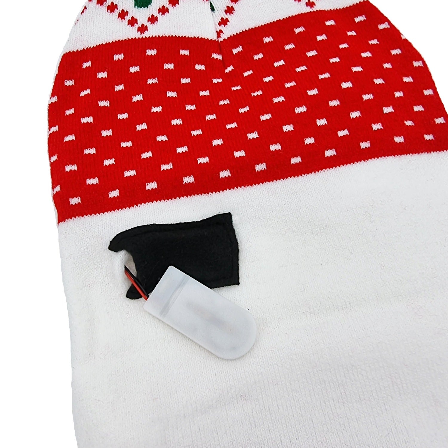 Bonnet de Noël clignotant "Merry Christmas!"