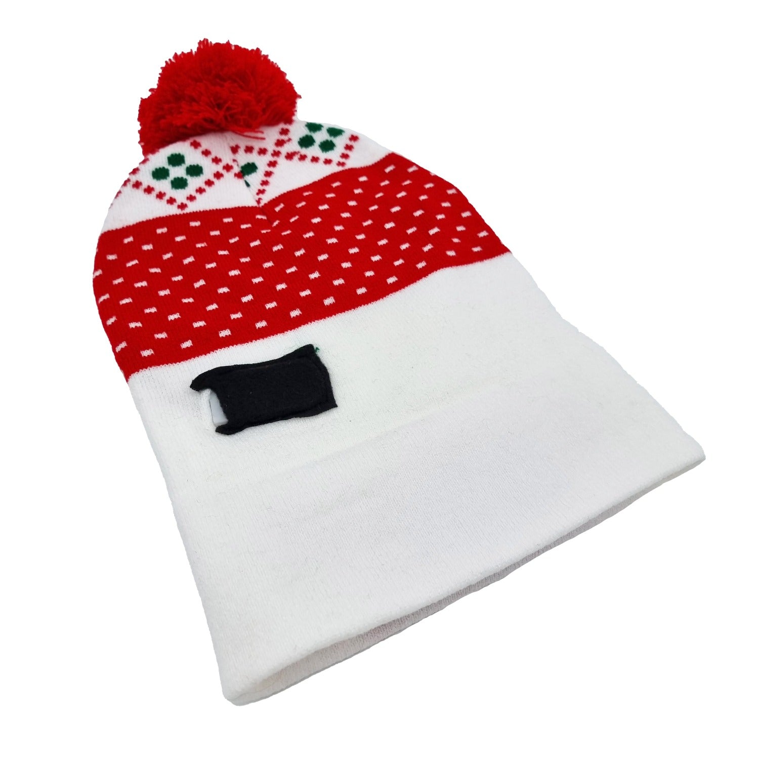Bonnet de Noël clignotant "Merry Christmas!"