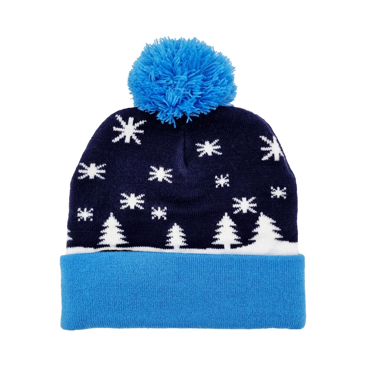Bonnet de Noël clignotant "Let it Snow!"