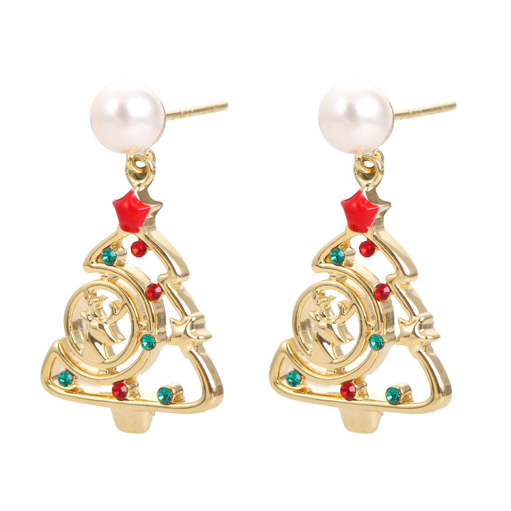 Boucles d'oreilles de Noël "Arbres de Noël"