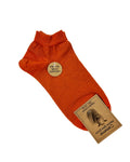 Chaussettes courtes en laine mérinos, oranges