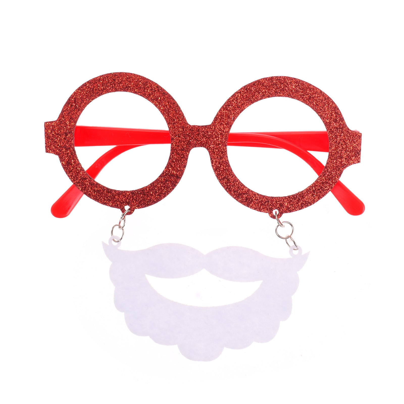 Lunettes de Noël "Barbe du Père Noël"
