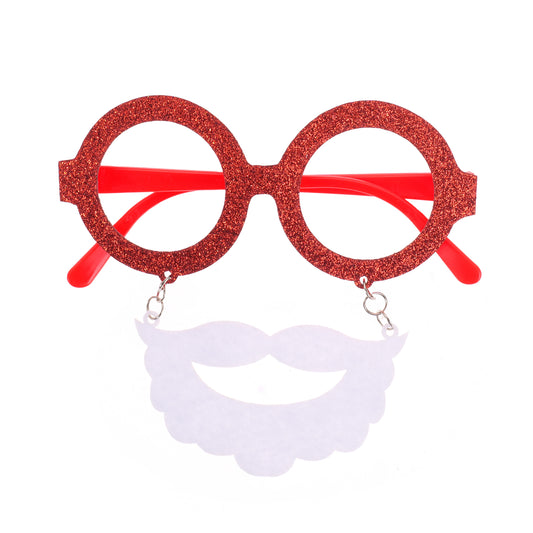 Lunettes de Noël "Barbe du Père Noël"