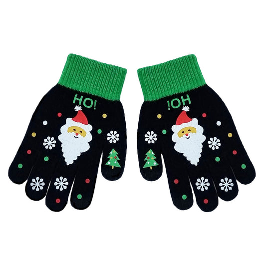Christmas gloves for black children