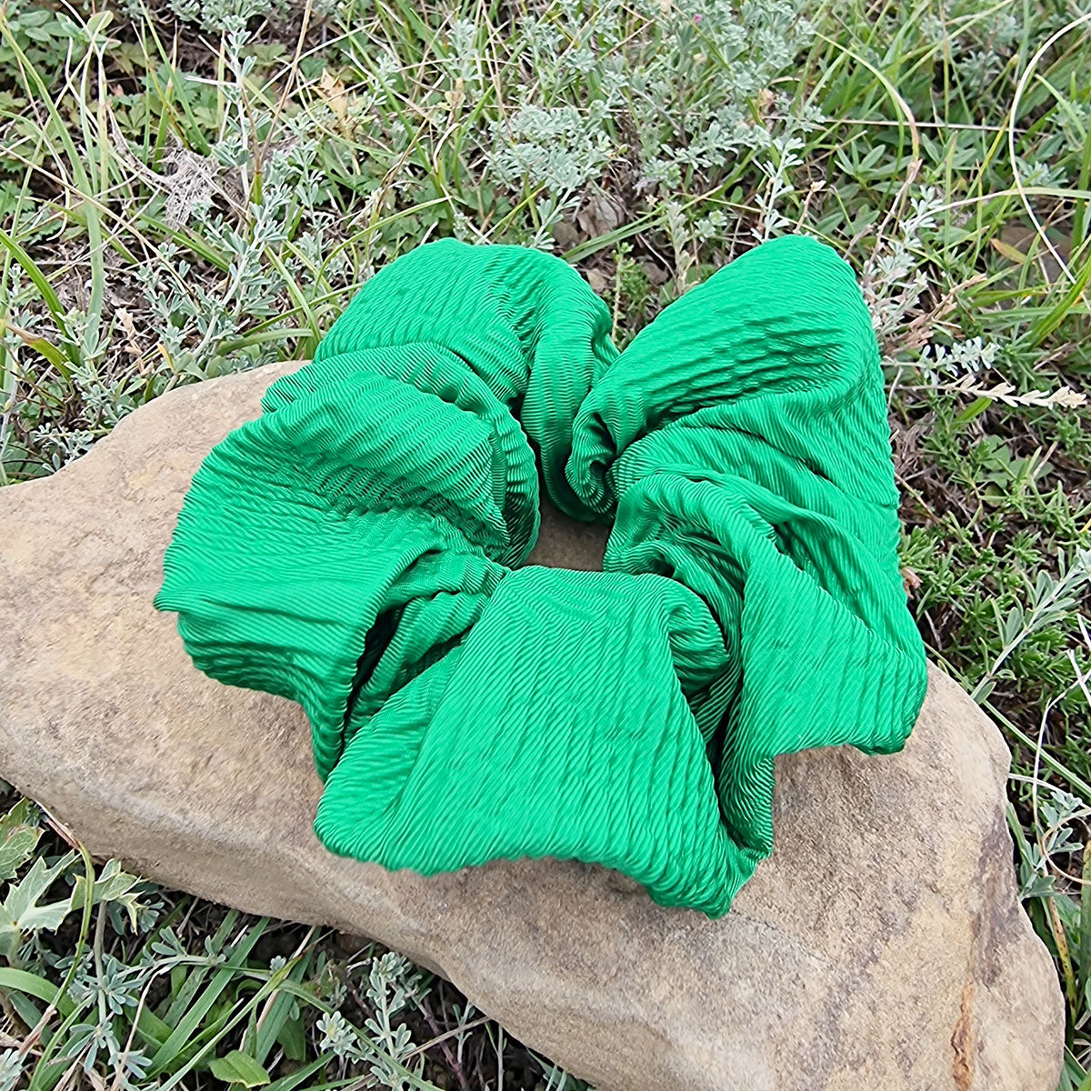 Scrunchie "Lyna" green