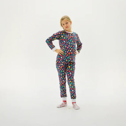 Pyjama de Noël enfant "Crazy" coton BIO