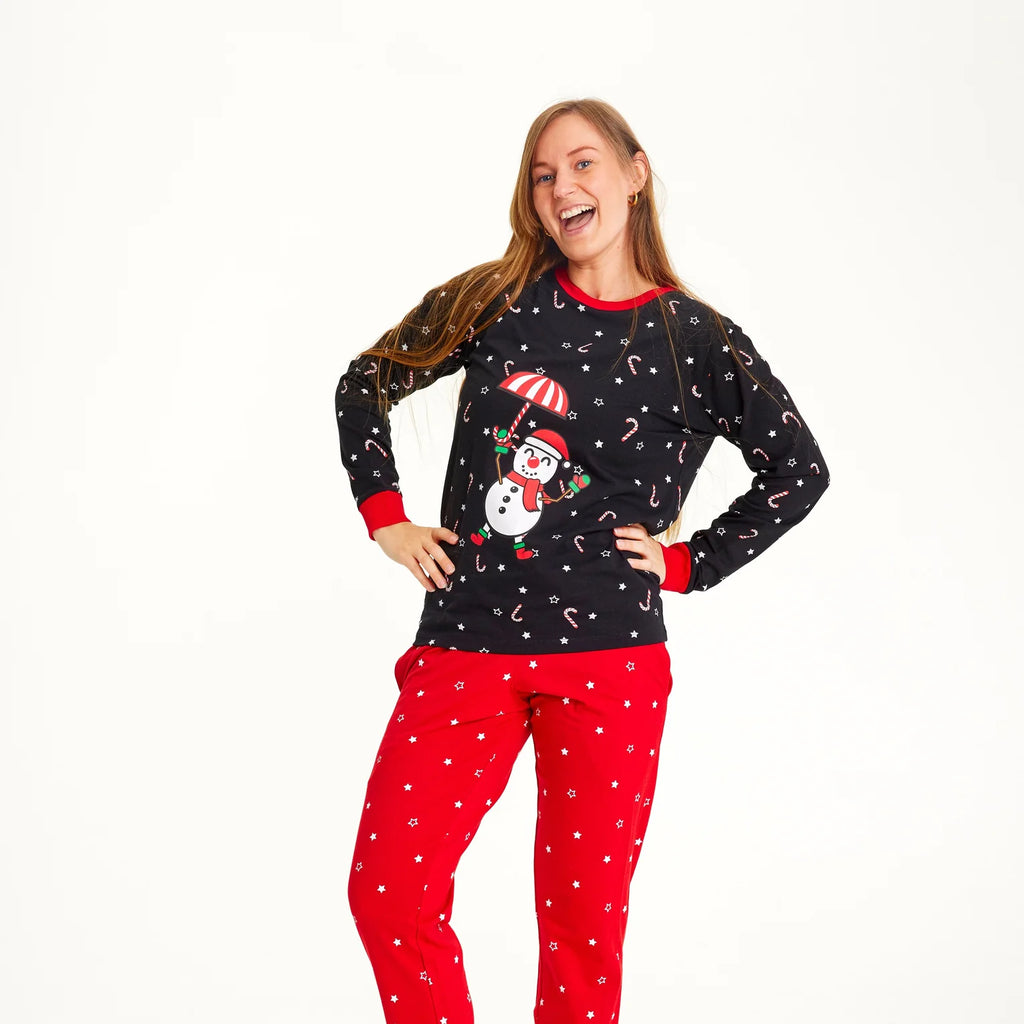 Christmas pajamas "Snowman" organic cotton