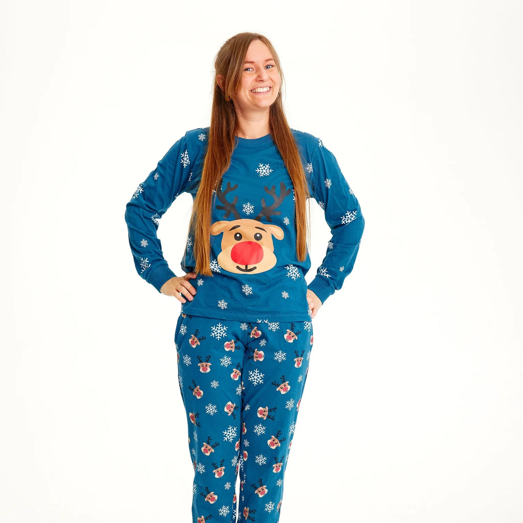 Christmas pajamas "Rudolph" organic cotton