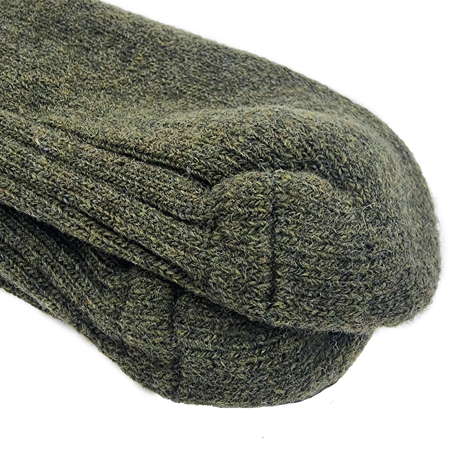 Chaussettes en laine mérinos, vertes