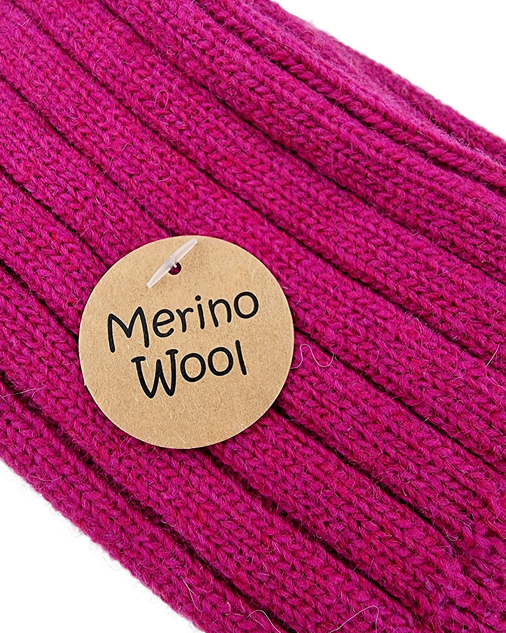 Chaussettes en laine mérinos, rose