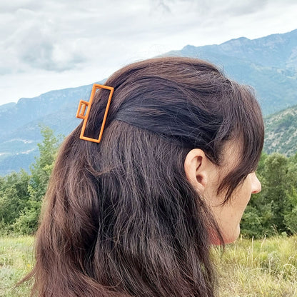 Hair clip "Gracie", orange