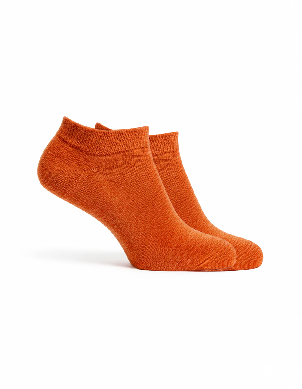 Chaussettes courtes en laine mérinos, oranges