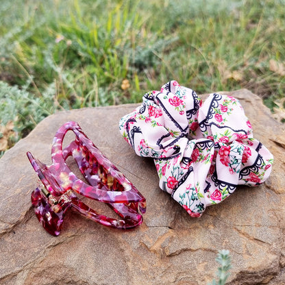 Scrunchie "Rose"