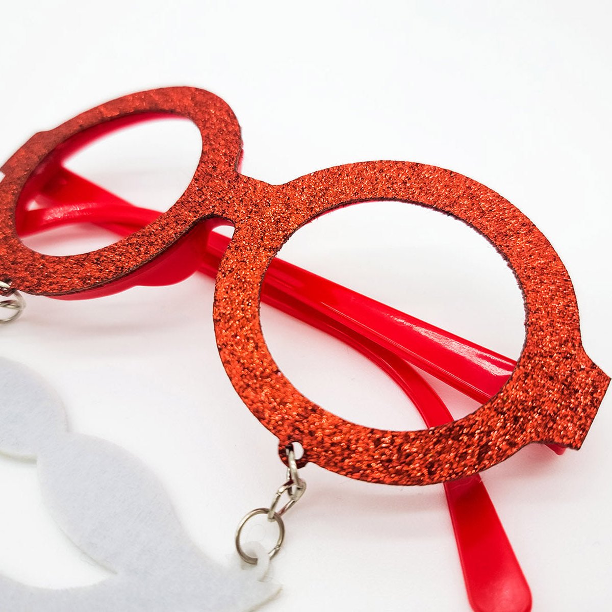 Lunettes de Noël "Barbe du Père Noël"