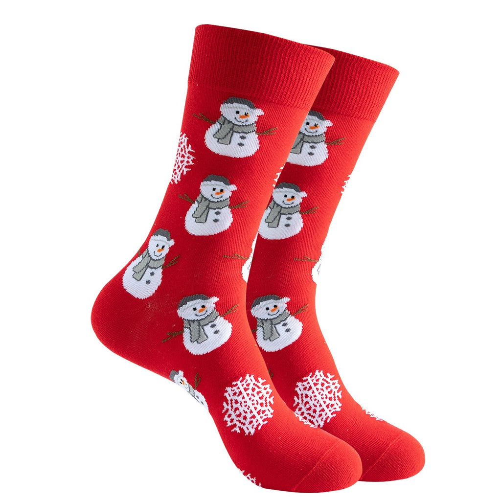 Children's Christmas socks "Snowman"