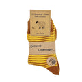 Chaussettes en Laine jaunes, lot de 2 paires