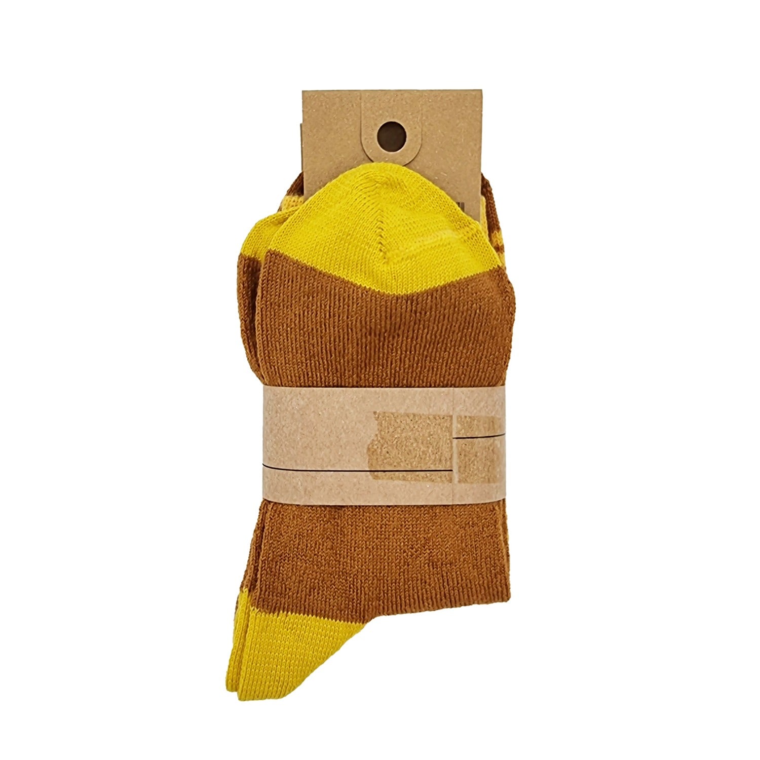 Chaussettes en Laine jaunes, lot de 2 paires