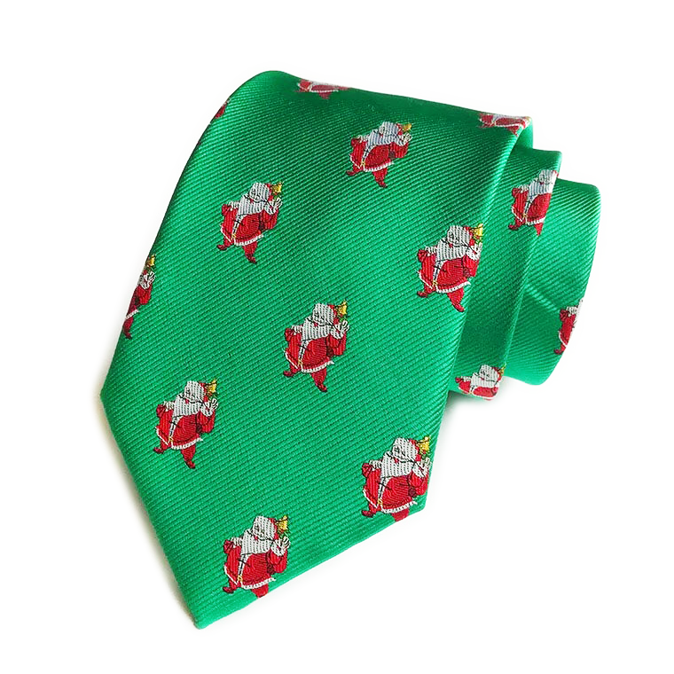 Cravate de Noël "Le Père Noël"