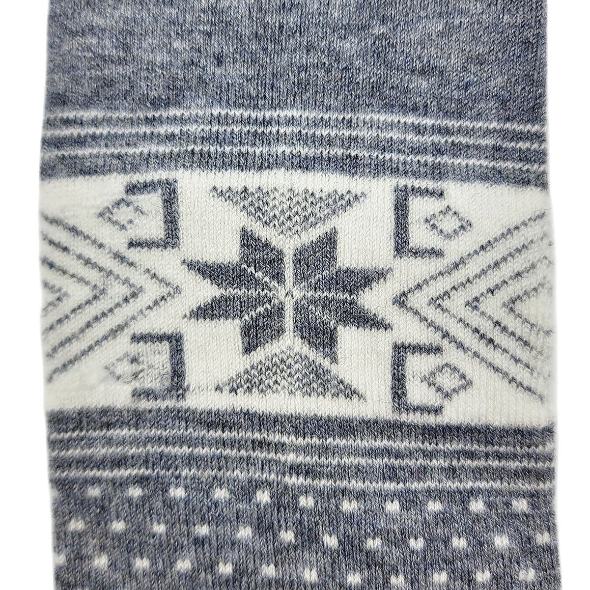 Wool socks "Snowflakes"