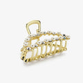 Pince à cheveux "Caro", avec perles et pierres artificielles