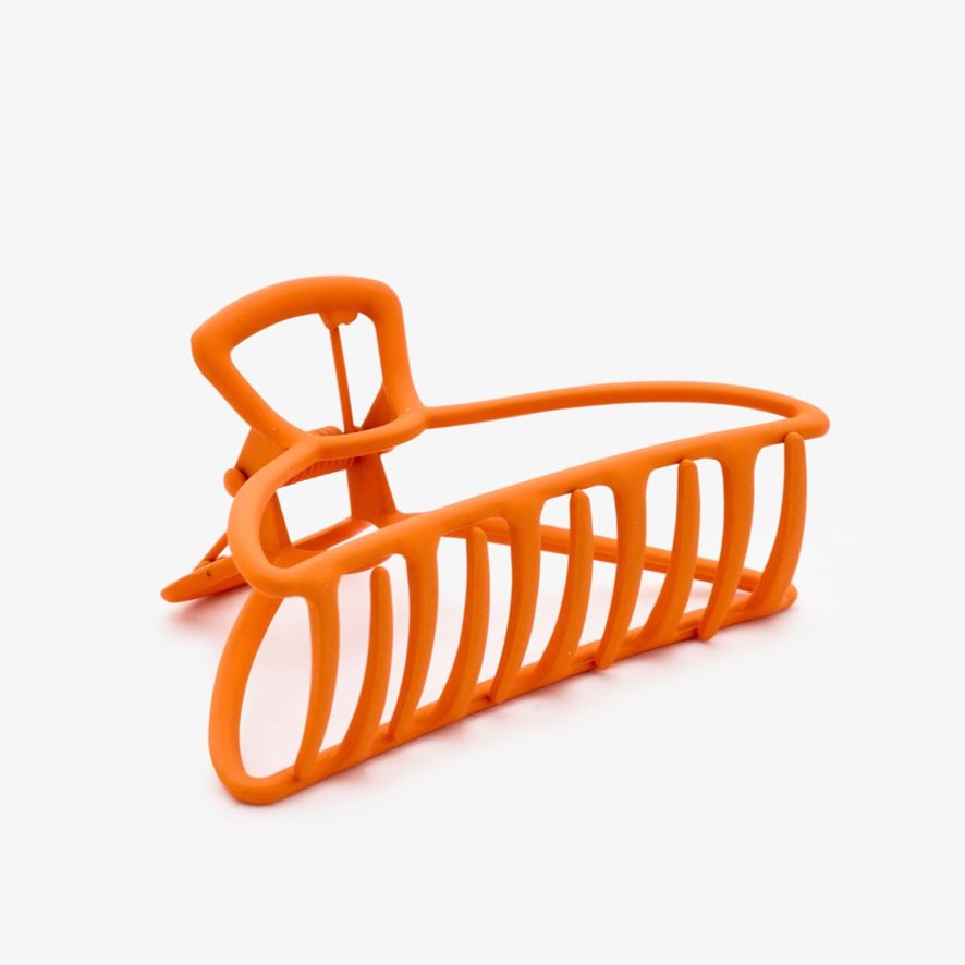 Pince à cheveux "Caro", orange