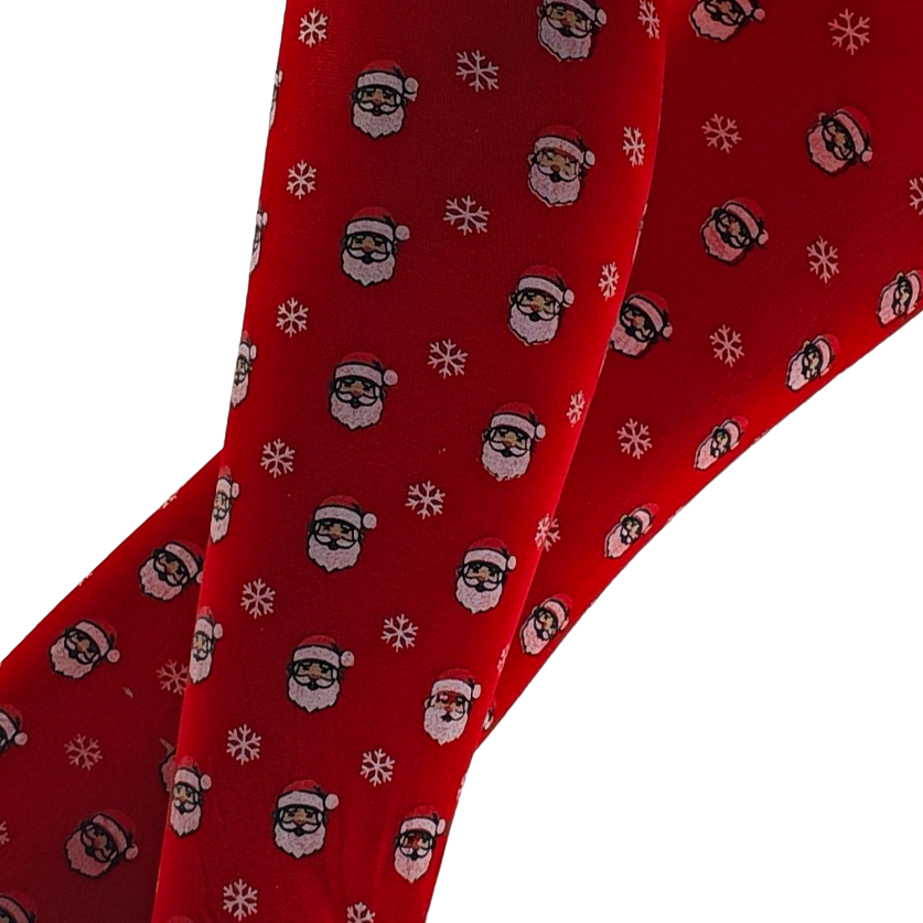 Collants rouges avec Père Noël