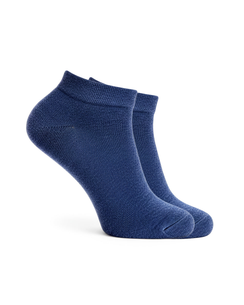 Chaussettes courtes en laine mérinos, bleues
