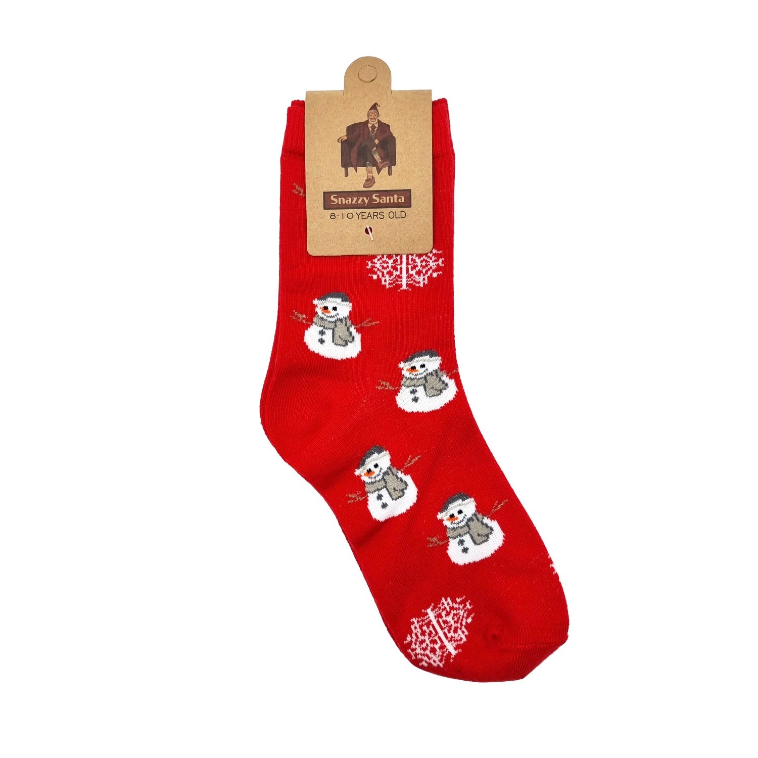 Children's Christmas socks "Snowman"