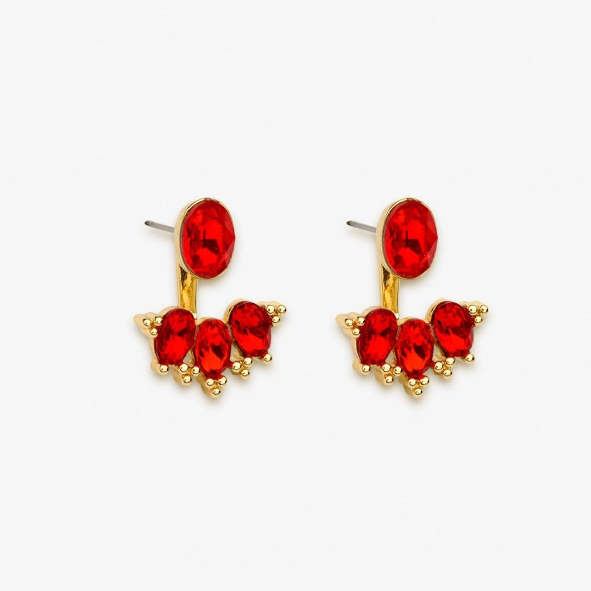 Gill red earrings